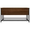 vidaXL Coffee Table Brown Oak 80x80x40 cm Engineered Wood