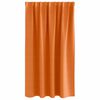 vidaXL Blackout Curtains with Rings 2 pcs Bright Orange 140 x 140 cm