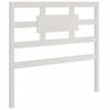 vidaXL Bed Frame without Mattress White 90x200 cm Solid Wood