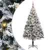 vidaXL Artificial Christmas Tree White 240 cm