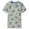 Kids' T-shirt Light Khaki Melange 116