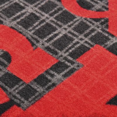 vidaXL Kitchen Carpet Washable Hot & Spicy 60x300 cm