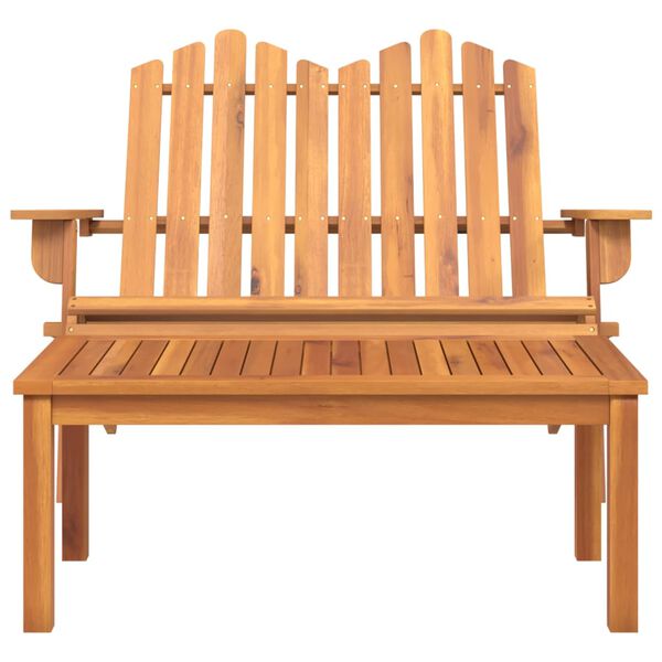 vidaXL 2 Piece Adirondack Garden Lounge Set Solid Wood Acacia