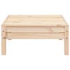 vidaXL Garden Footstool Solid Wood Pine