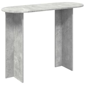vidaXL Console Table Concrete Grey 100 x 39.5 x 75 cm Engineered Wood