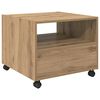 vidaXL Coffee Table Artisan Oak 55 x 55 x 45cm Engineered Wood