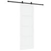 vidaXL Sliding Door ORKDAL 83 x 232 cm Solid Pine Wood White
