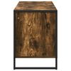 vidaXL TV Cabinet Smoke Oak 140 x 36 x 49.5 cm Engineered Wood