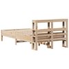 vidaXL Bed Frame without Mattress 90x190 cm Single Solid Wood Pine