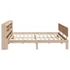vidaXL Bed Frame with Headboard without Mattress 200x200 cm