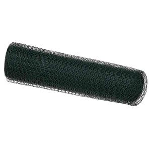 vidaXL Hexagon Fence Green 0.8 x 100 m Steel