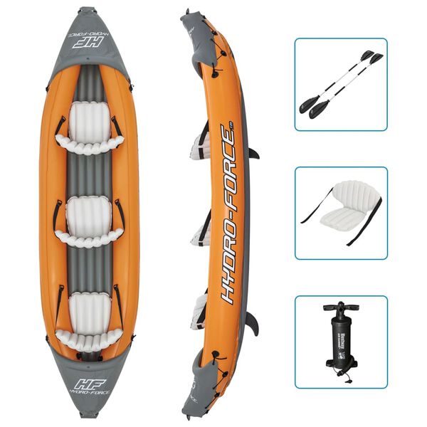 Bestway Hydro-Force Rapid x3 Inflatable Three-Person Kayak Set