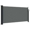 vidaXL Retractable Side Awning Anthracite 100x300 cm