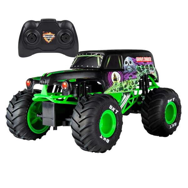 Monster Jam Truck Grave Digger with RC 1:15