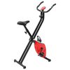 vidaXL Magnetic Exercise X-Bike with Pulse Measurement Black and Red