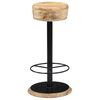 vidaXL Bar Chairs 2 pcs Solid Mango Wood