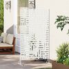 vidaXL Privacy Screen White 100 x 50 x 180 cm Steel