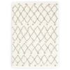 vidaXL Rug Berber Shaggy PP Beige and Sand 160x230 cm