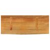 vidaXL Table Top Live Edge 70x30x3.8 cm Solid Wood Mango