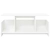 vidaXL TV Stand White 102 x 35 x 45 cm Engineered Wood
