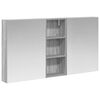 vidaXL Bathroom Cabinet Set 3 pcs 130 x 14.5 x 70 cm Engineered wood