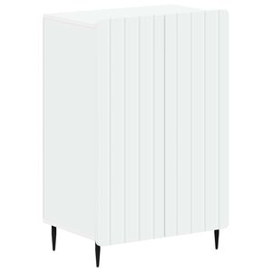 vidaXL Shoe Cabinet ZWOLLE 59.5 x 39.5 x 91.5 cm Engineered Wood White