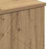 vidaXL Bathroom Cabinet with Storage Artisan Oak 60 x 35 x 80 cm
