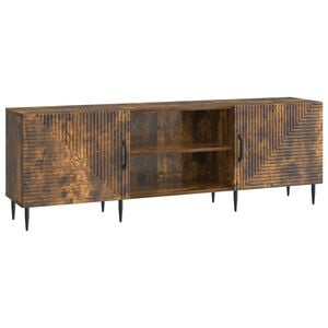 vidaXL TV Cabinet 150 x 31 x 50 cm Smoked Oak Engineered Wood