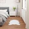 vidaXL Faux Rabbit Fur Rug Olite White 60 x 90 cm Polyester