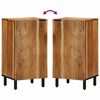vidaXL Sideboard with Shelf Brown 40 x 33 x 75 cm Solid Acacia wood