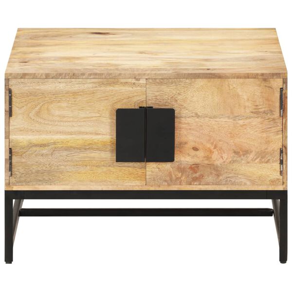 vidaXL Coffee Table 67x67x45 cm Solid Mango Wood