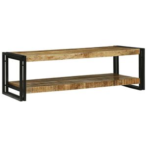 vidaXL Coffee Table Brown 120 x 50 x 38 cm Solid mango wood