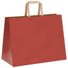 vidaXL Paper Bags 50 pcs with Handles Red 32x17x25 cm