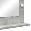 vidaXL Vanity Mirror Rectangular Concrete Grey 70 x 50 x 18 cm