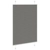 vidaXL Pleated Blind Anthracite 90x100 cm Fabric Width 89.4 cm Polyester