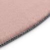 vidaXL Rug 80 cm Faux Rabbit Pelt Old Pink
