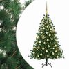 vidaXL Artificial Christmas Tree with Bauble 150 cm 150 LEDs