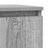 vidaXL Sideboard with Drawer Grey Sonoma 71x35x84 cm Engineered Wood