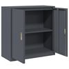 vidaXL Storage Cabinet Anthracite 90 x 40 x 90 cm Steel