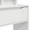 vidaXL Bedroom Dressing Tables High Gloss White 80 x 39.6 x 135 cm