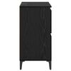vidaXL Sideboards 3 pcs Black Oak 60 x 35 x 70 cm Engineered Wood
