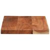 vidaXL Table Top 60x40x2.5 cm Rectangular Solid Wood Acacia