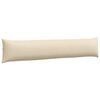 vidaXL Sofa Pillows 2 pcs Cream 200 x 40 cm Fabric
