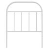 vidaXL Metal Replace Headboard White 75 cm