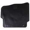 vidaXL Car Mat 4 pcs Black suitable for VW POLO 2001-2009 NS Rubber