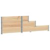 vidaXL 3-Tier Raised Bed 120x80 cm Solid Wood Pine