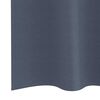 vidaXL Blackout Curtains with Rings 2 pcs Anthracite 225 x 140 cm