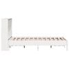 vidaXL Bookcase Bed without Mattress White 140x190 cm Solid Wood Pine