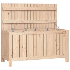 vidaXL Garden Storage Box 115x49x60 cm Solid Wood Pine
