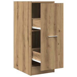 vidaXL Apothecary Cabinet Artisian Oak 30x41x77.5 cm Engineered Wood